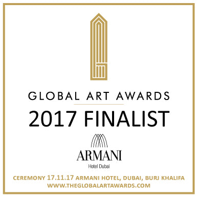 Finalist at the Global Art Awards with the unique piece - Gold Leaf