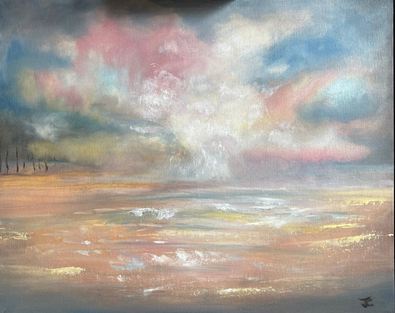 New painting - oil on canvas board by Janice Clements